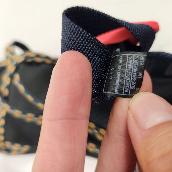 NWOT Chaco ZX2 Classic Crest Citrus Outdoor Hiking Sandals 7 - Picture 10 of 10